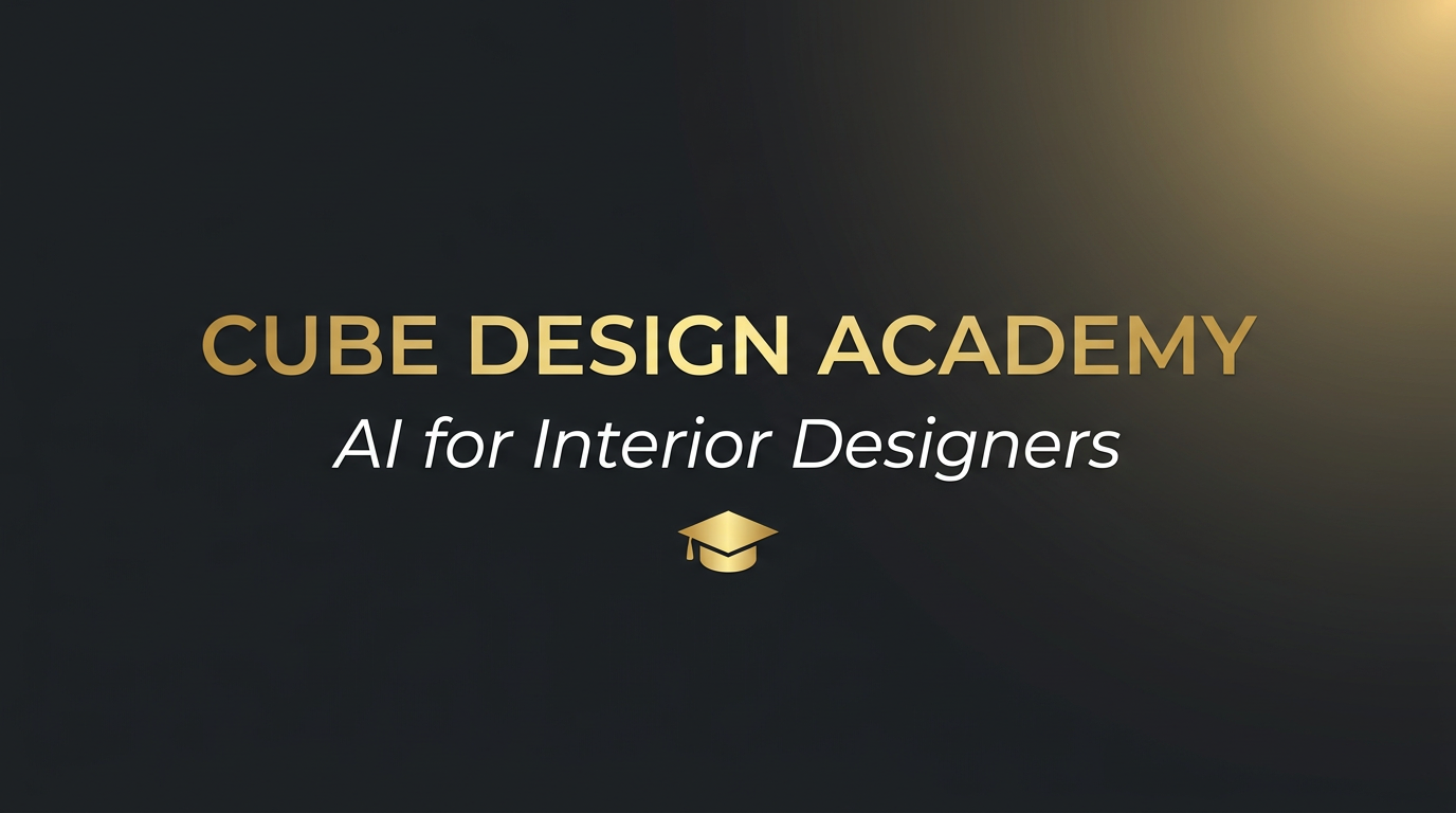Cube Design Academy — AI for Interior Designers